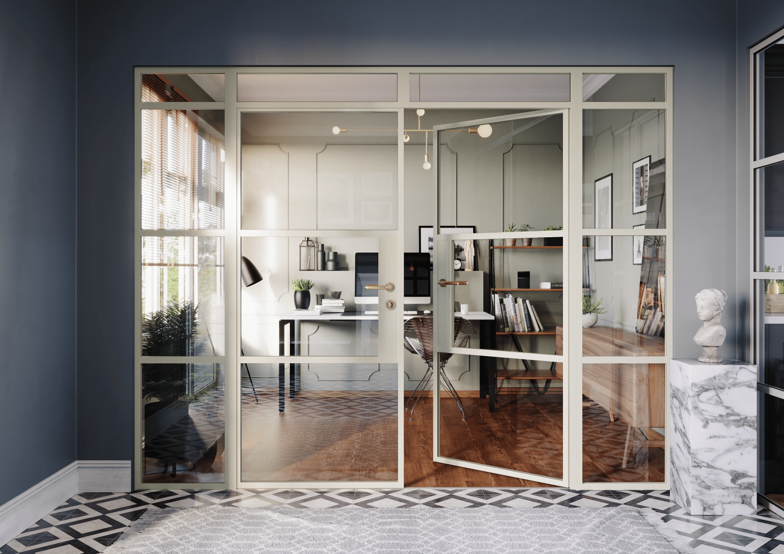Origin Internal Aluminium Doors | Stylish Modern Living Solutions